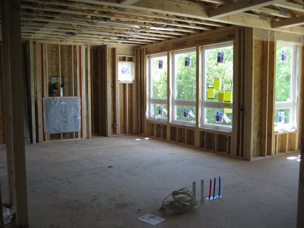 window installation of new home in Plymouth Minnesota, new windows in new home in plymouth, new home building in Spring Meadows