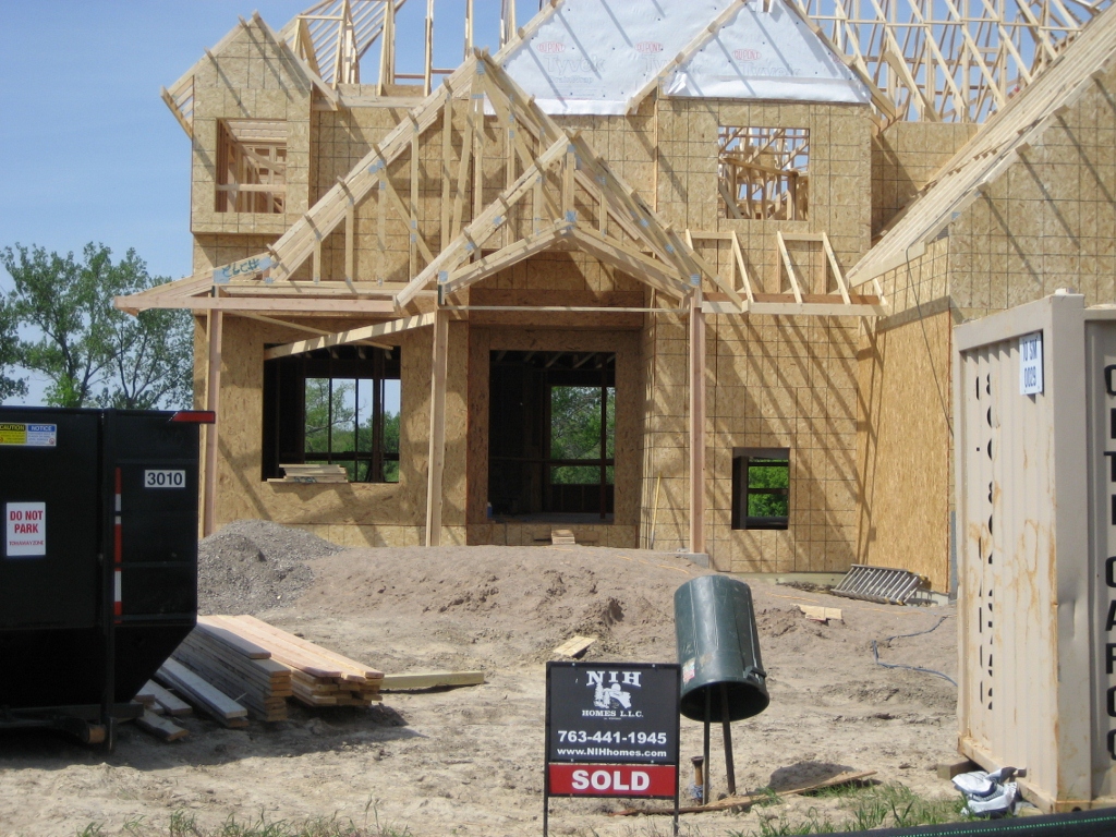 New luxury home in Rogers Minnesota, new home built by NIH Homes, home builders in Rogers Minnesota