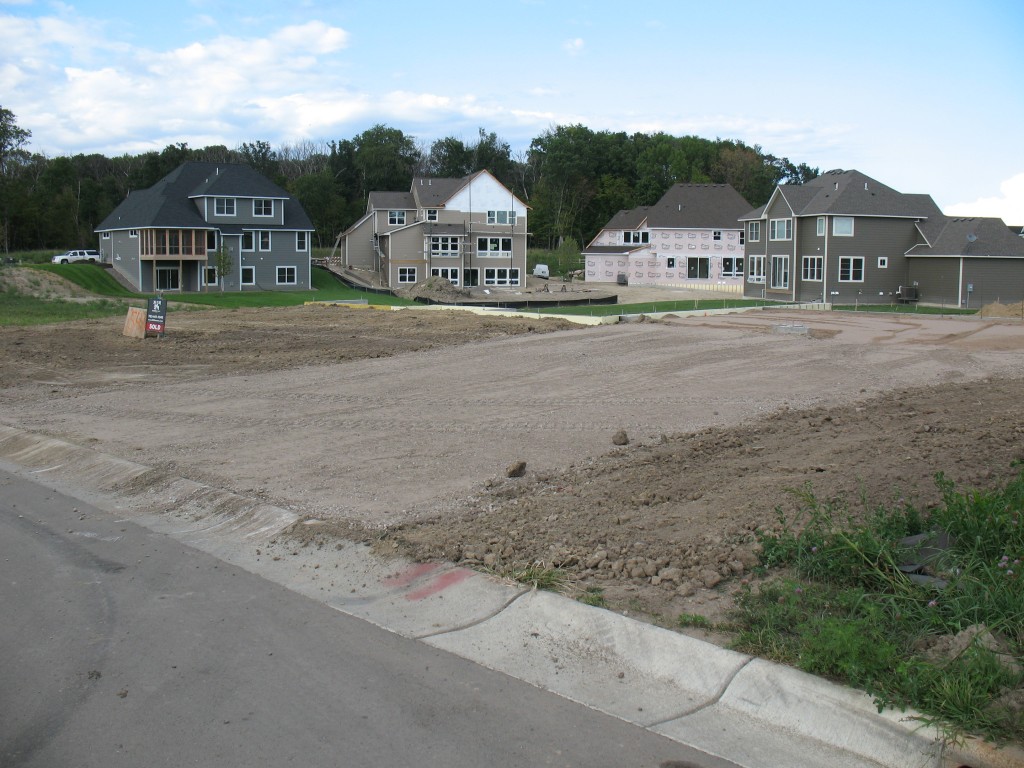 foundation of new home in Plymouth, building a new home in Plymouth Minnesota 