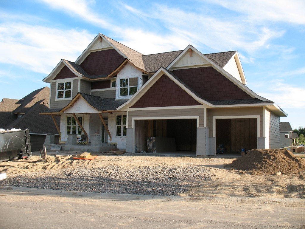 siding on new home in plymouth minnesota, James Hardie siding in Minnesota