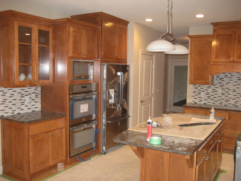 new kitchen in Plymouth Minnesota, granite countertops in new kitchen in Plymouth Minnesota