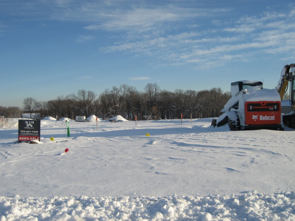 new home for sale in plymouth minnesota, new spec home begins construction in Plymouth MN