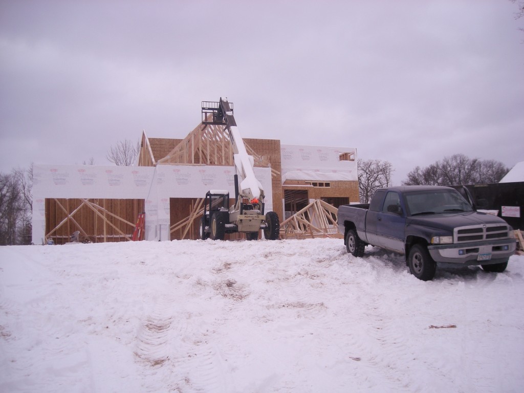 New Home construction in Ham Lake