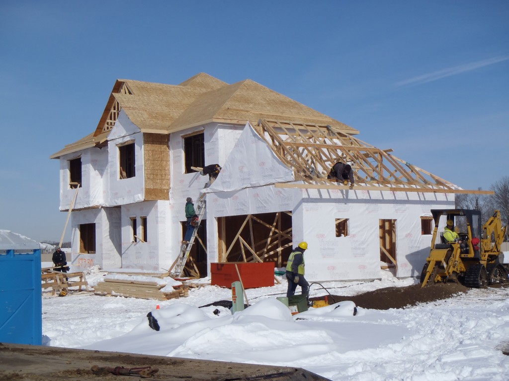 new home construction in Cedarcrest of Maple Grove Minnesota