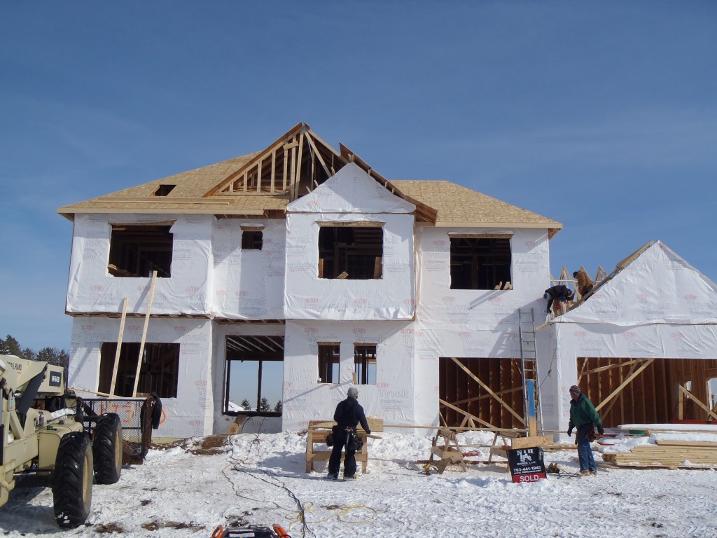 new home construction in Cedarcrest of Maple Grove Minnesota