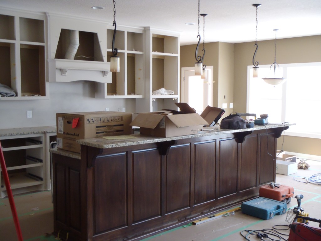kitchen of new home in Taylor Creek of Plymouth Mn