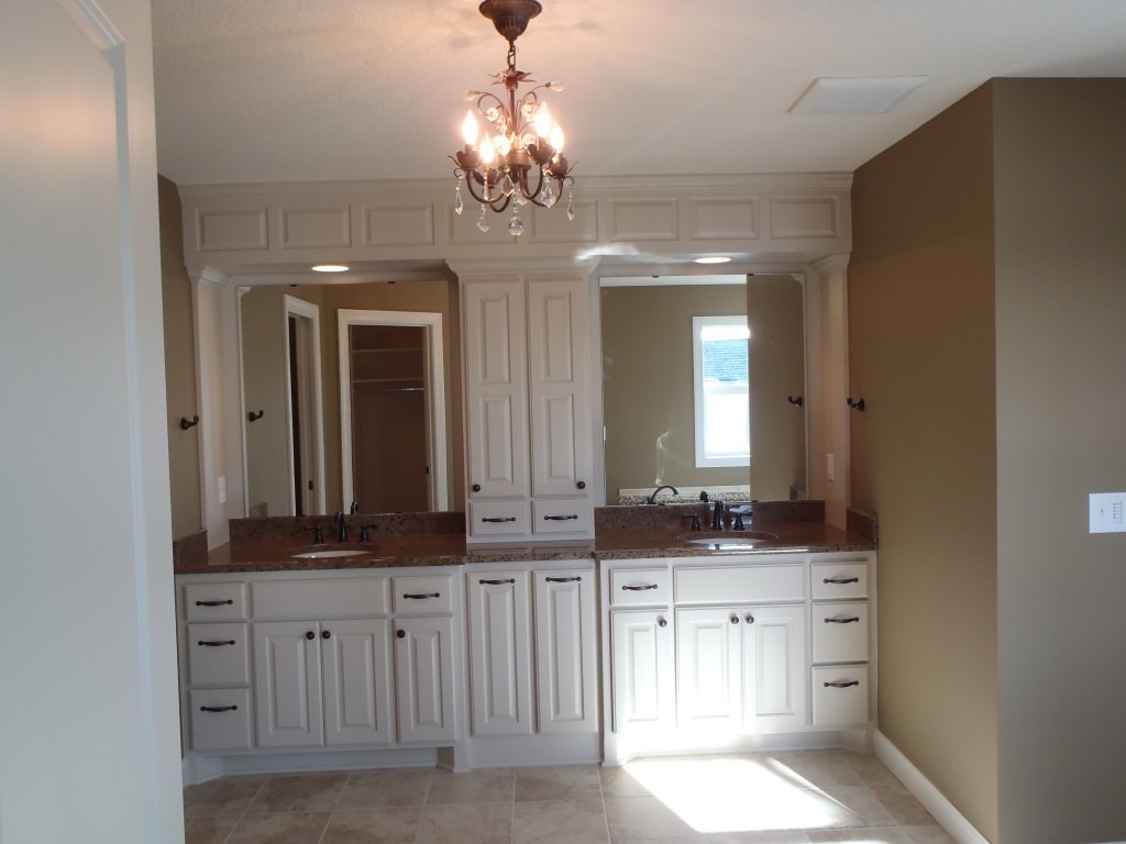 Master bath of new home in Taylor Creek