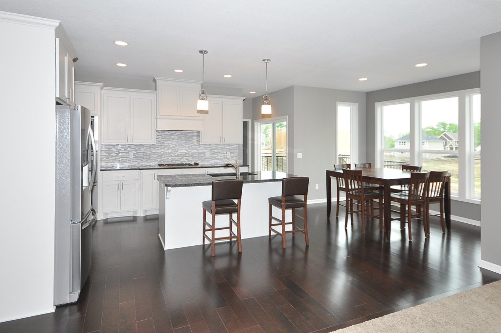 kitchen of new home in Cedarcrest of Maple Grove MN