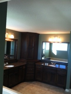 bathroom of new home in Maple Grove Minnesota