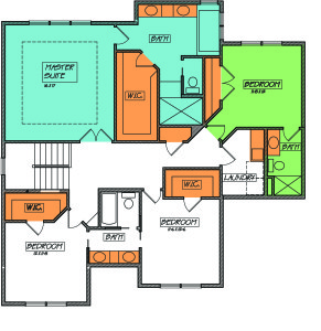 Aspen II floor plan in Terra Vista of Plymouth MN