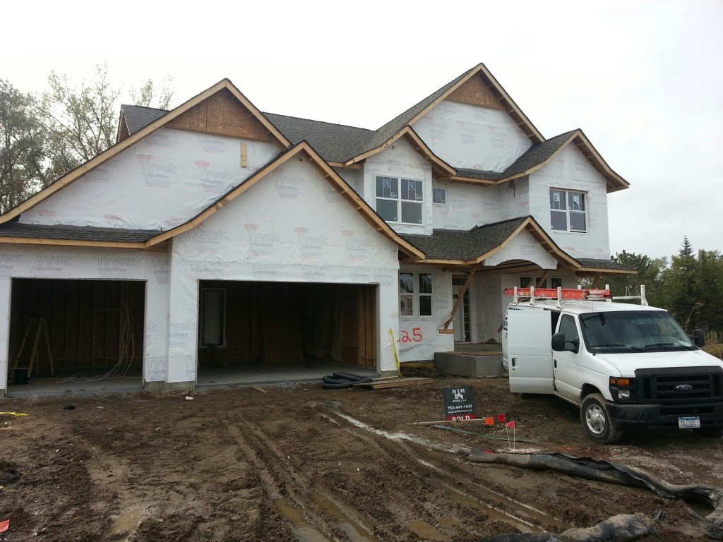 New home in Terra Vista of Plymouth MN