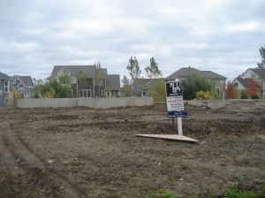 New model home in Bridgewater of Medina MN