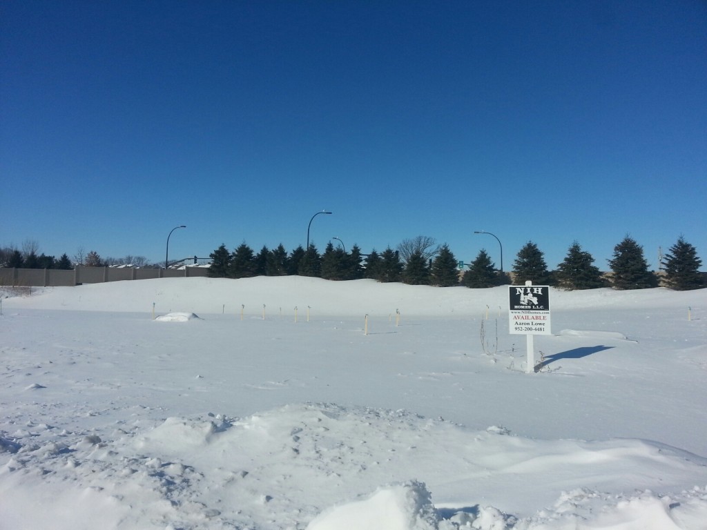 New home start in Cedarcrest of Maple Grove MN, New NIH Homes home start in Maple Grove MN