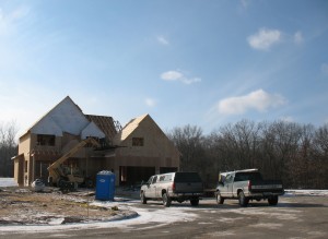 5455 Comstock Lane N SM Concordia, new home in Plymouth Minnesota, newest home building project in Plymouth Minnesota, building a new home in Plymouth Minnesota during the winter months