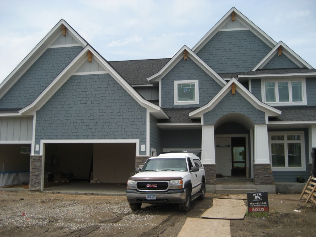 new home in plymouth, second edition of spring meadows of plymouth, new home under construction in Wayzata school district