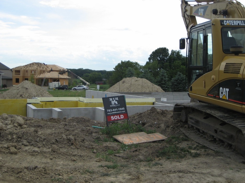 ground breaking of new home in Plymouth Minnesota, new luxury home ground breaking in Minneapolis, luxury home for sale in Wayzata school district, new homes for sale in Wayzata school district of Minnesota