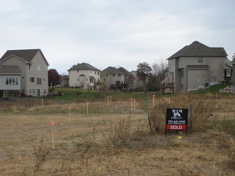 new home for sale in Andover School District of Minnesota, NIH Homes lot for sale in Andover, new home construction in Andover