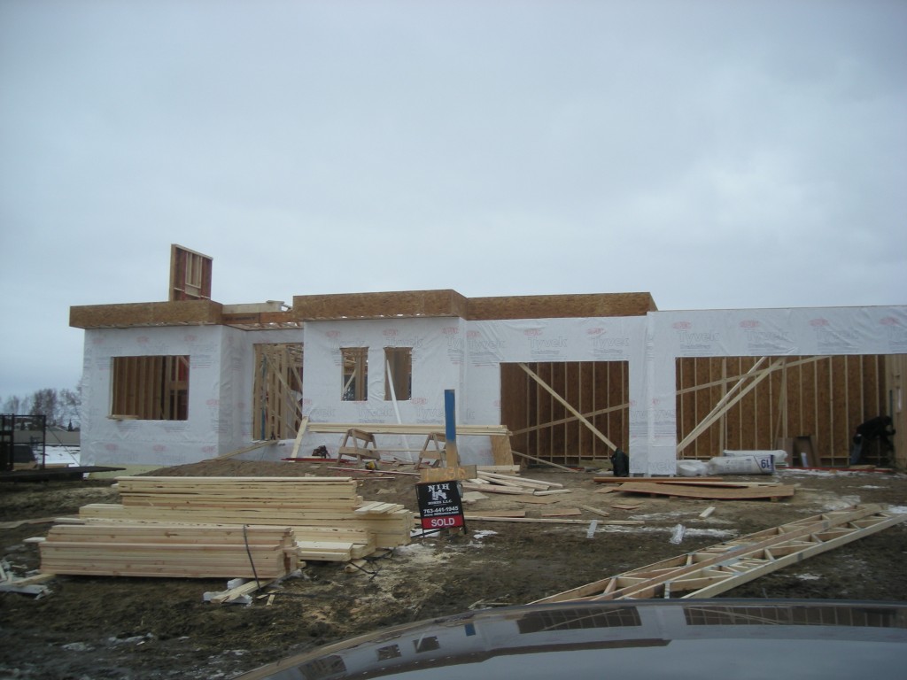new home construction in Cedarcrest of Maple Grove Minnesota
