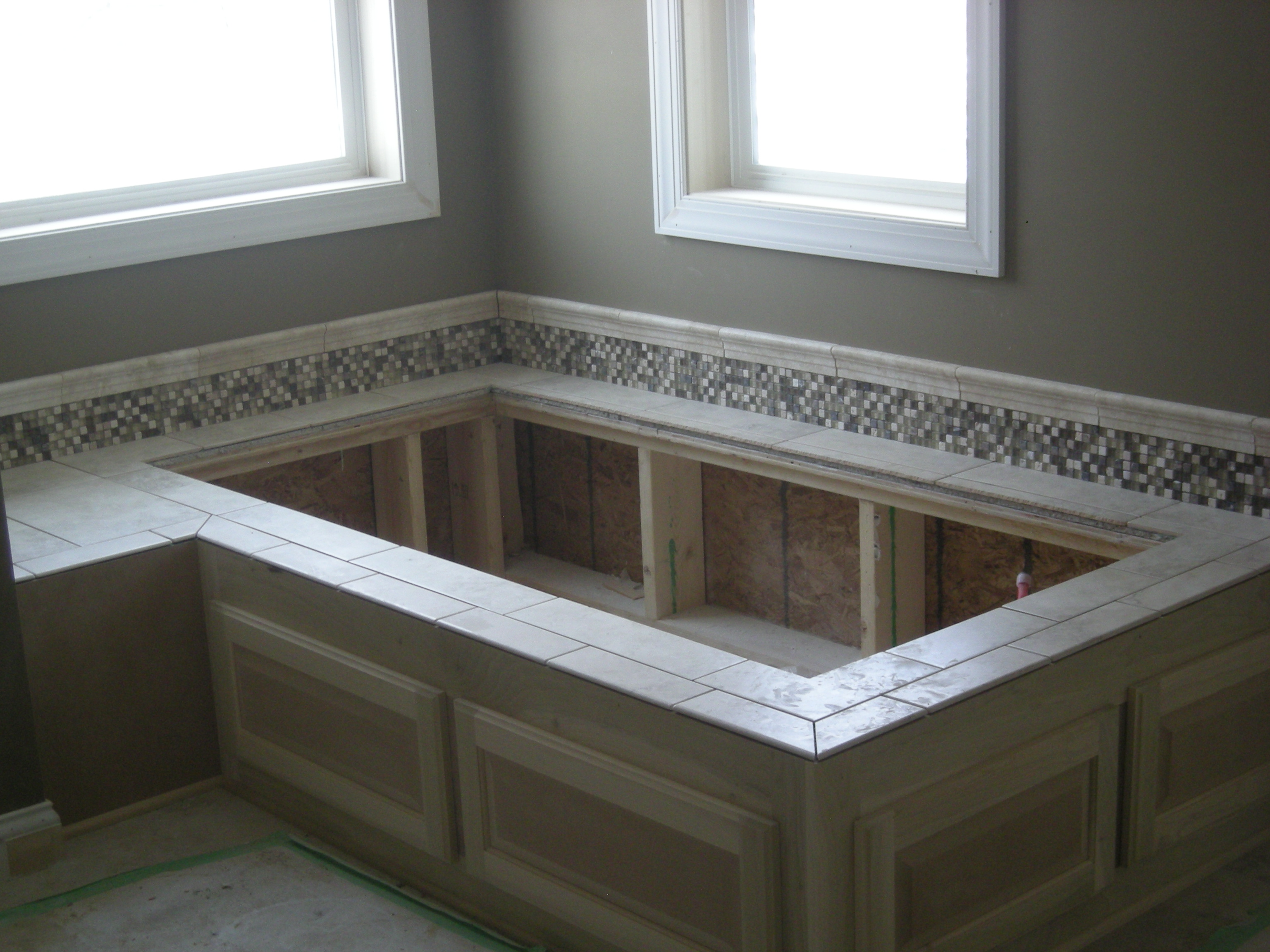 bathroom of new home in Plymouth Minnesota