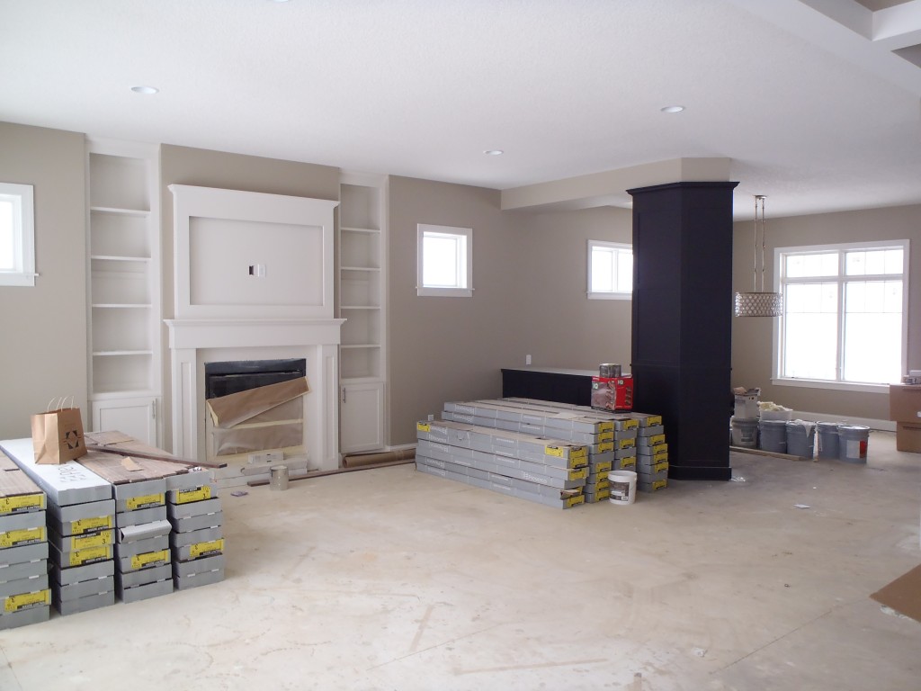 living room of home in Plymouth MN