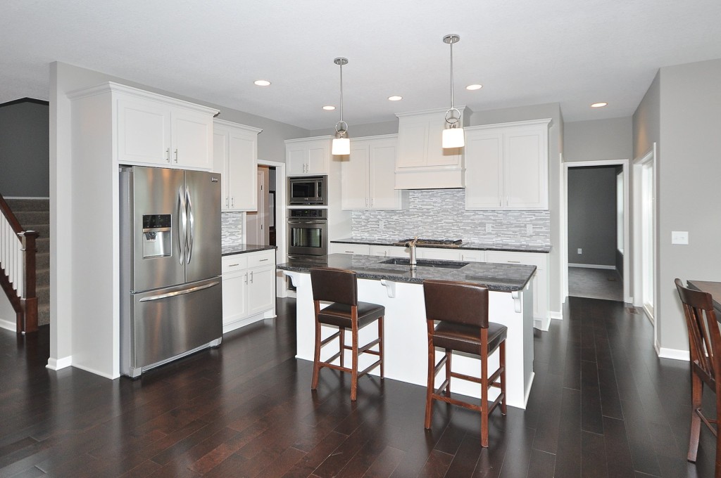 kitchen of new home in Cedarcrest of Maple Grove MN