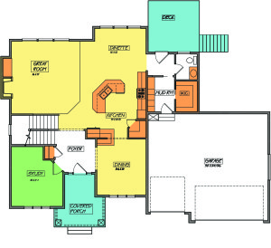 Aspen II floor plan in Terra Vista of Plymouth MN