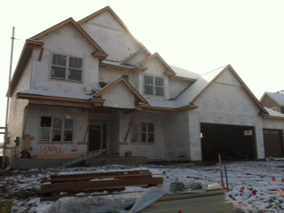 custom built home in Terra Vista of Plymouth MN