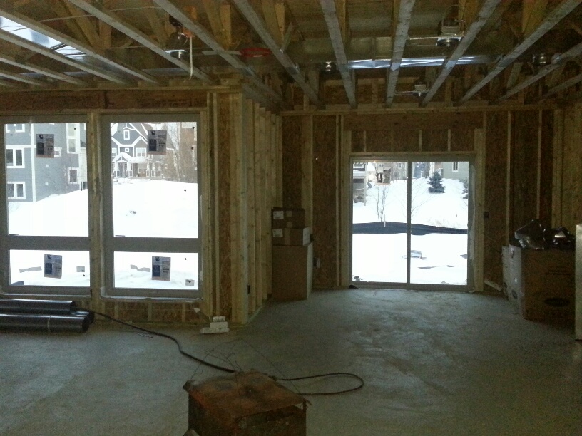 model home at Bridgewater of Medina MN
