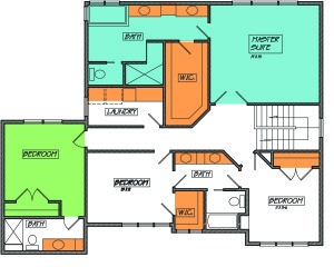 new luxury spec home in Cedarcrest of Maple Grove MN