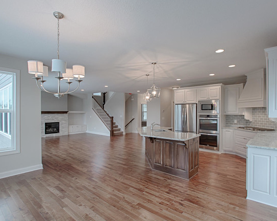 Kitchen in luxury home for sale in Plymouth MN